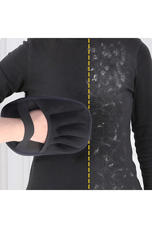 Evcil Hayvan Tüy Toplama Eldiveni – Statik Temizleyici Ped Koltuk Yastık Kumaş Uyumu