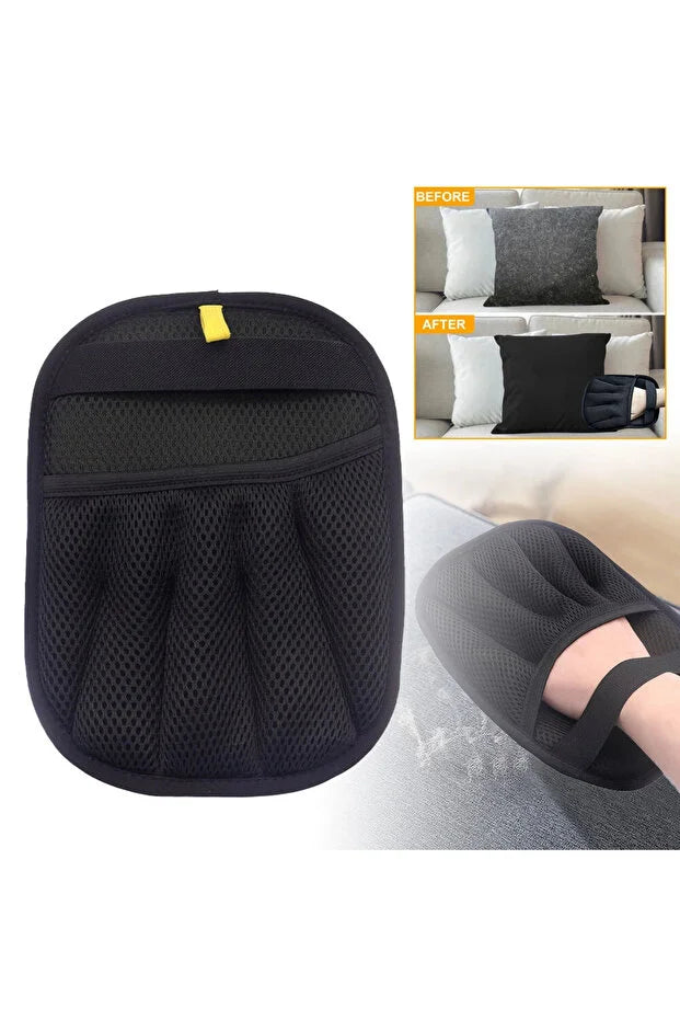 Evcil Hayvan Tüy Toplama Eldiveni – Statik Temizleyici Ped Koltuk Yastık Kumaş Uyumu